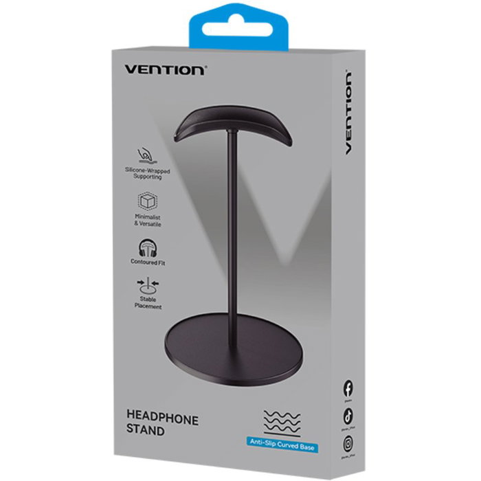 Vention Soporte para auriculares KSOB0 Negro